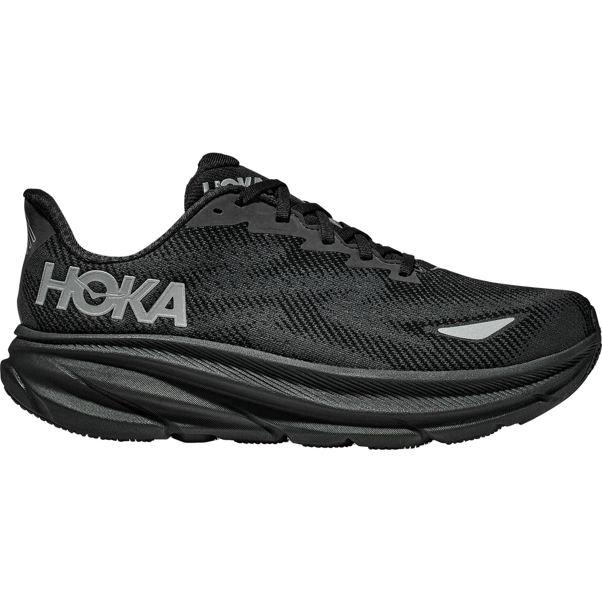 Hoka Uomo Scarpe Clifton 9 GTX (Taglia 44, Nero)