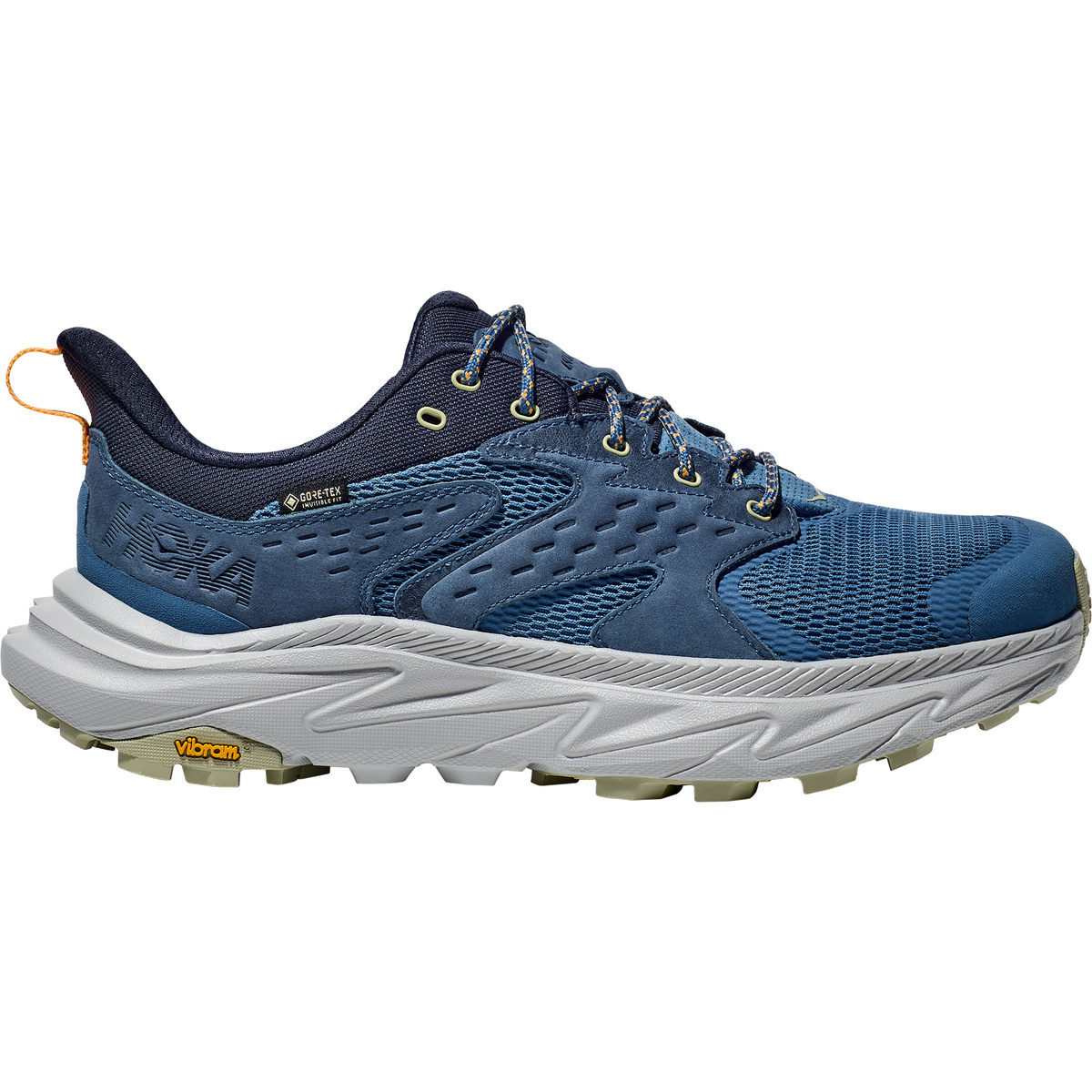 Hoka Herren Anacapa 2 Low GTX Schuhe (Größe 47 , blau)