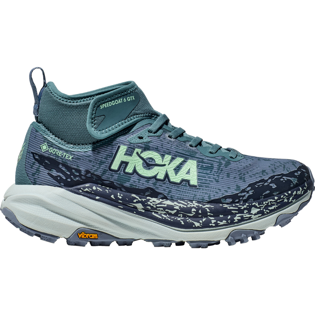 Hoka Damen Speedgoat 6 Mid GTX Schuhe (Größe 39 , gruen)