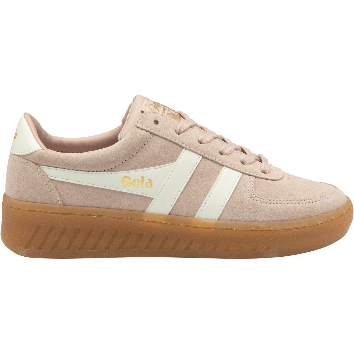 Gola Damen Grandslam Suede Schuhe (Größe 41, rosa)
