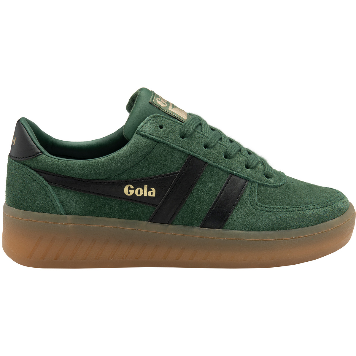 Gola Donna Scarpe Grandslam Suede (Taglia 41, Verde)