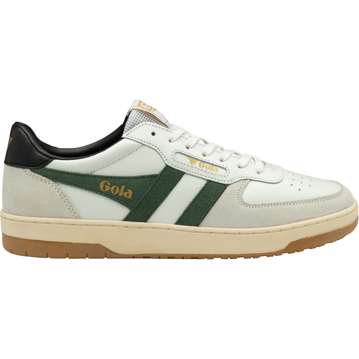 Gola Uomo Scarpe Hawk (Taglia 42, Bianco)