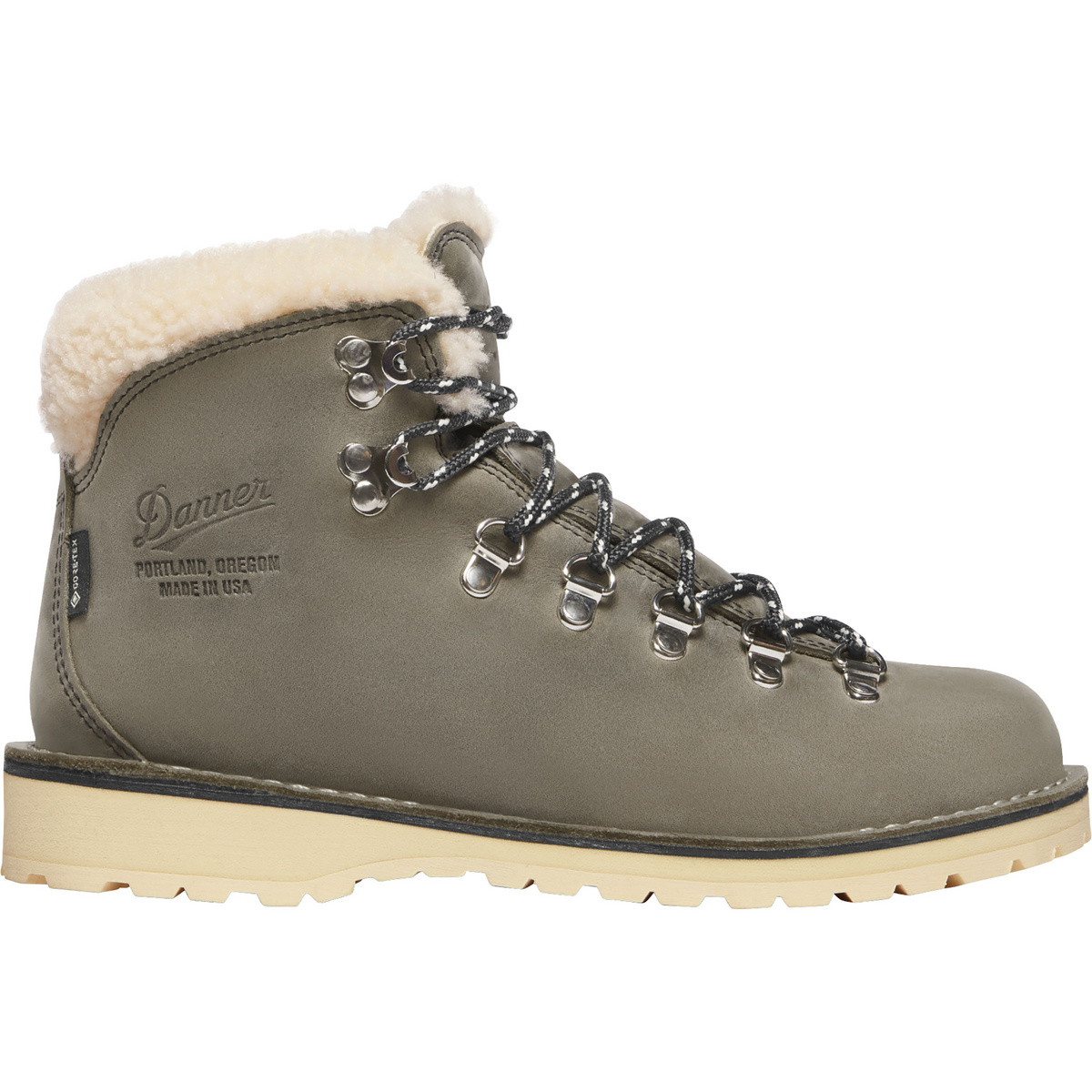 Danner Femme Chaussures Mountain Pass Sherling (taille 37, Vert)