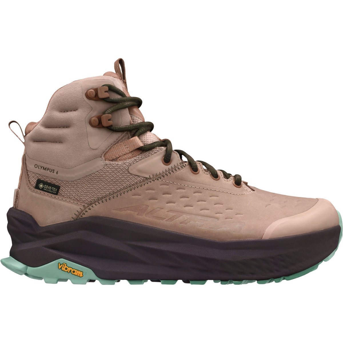 Altra Femme Chaussures Olympus 6 Hike Mid GTX (taille 42, Brun)