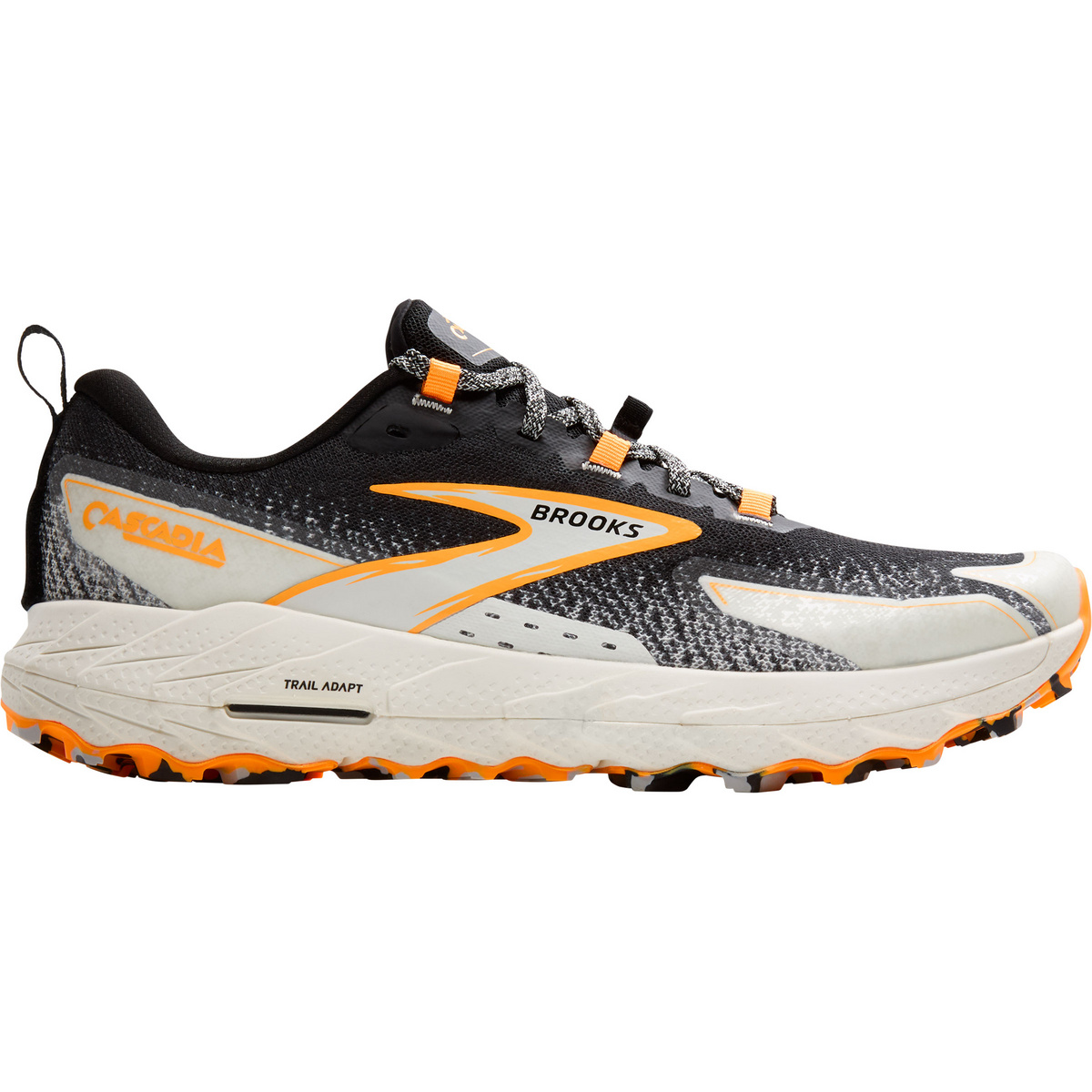 Brooks Uomo Scarpe Cascadia 18 (Taglia 44, Nero)