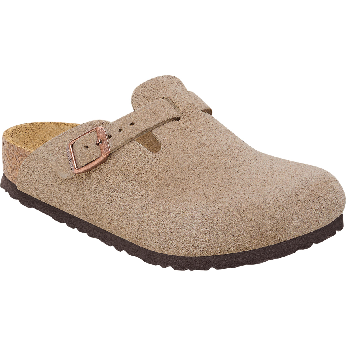 Image of Birkenstock Bambino Pantofole Boston BS Suede Leather