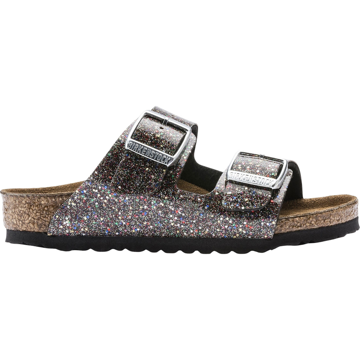 Birkenstock Bambino Sandali Arizona BF (Taglia 37, Argento)