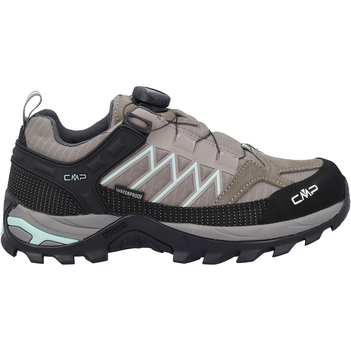 CMP Damen Rigel Low Fitgo WP Schuhe (Größe 39, beige)