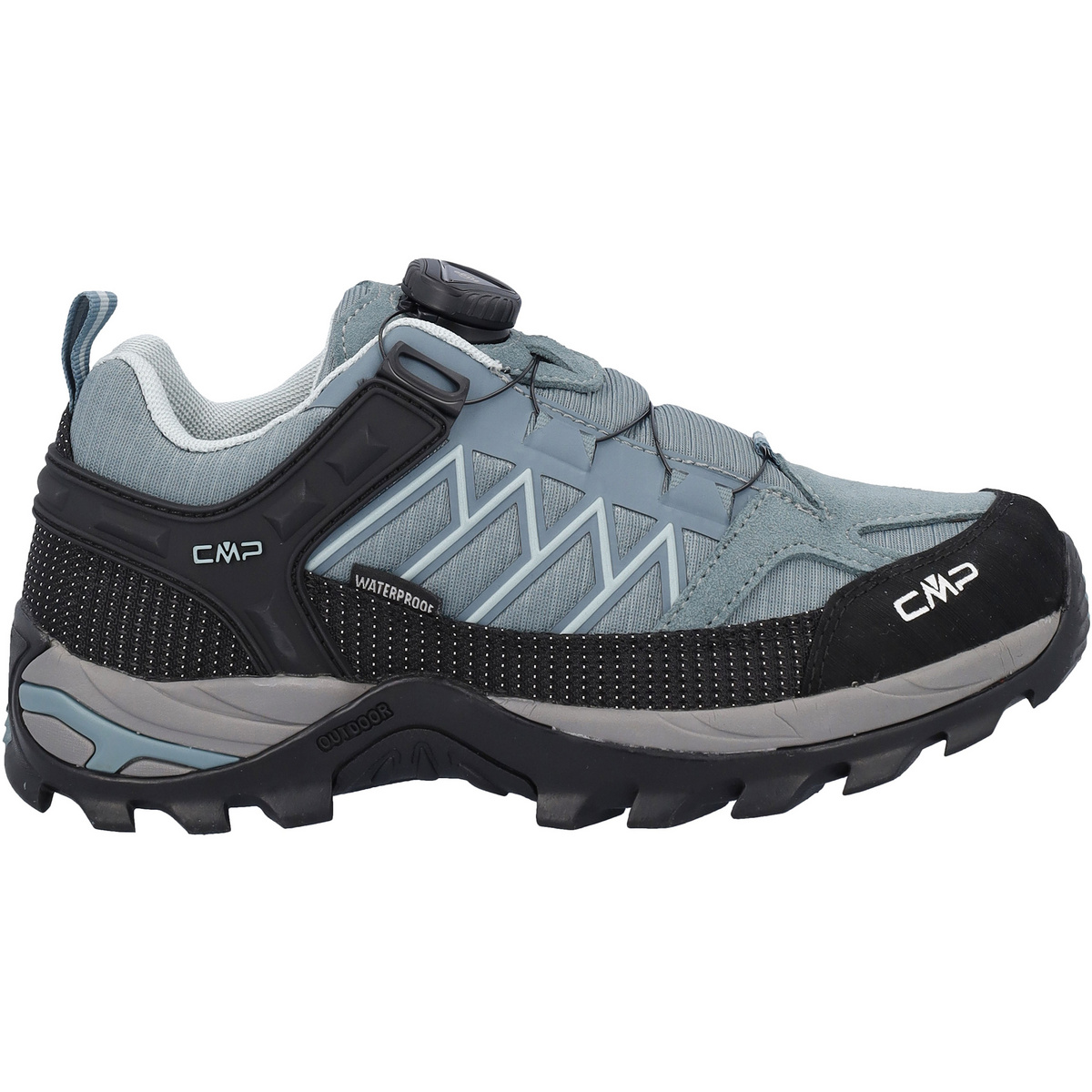 CMP Donna Scarpe Rigel Low Fitgo WP (Taglia 37, Turchese)