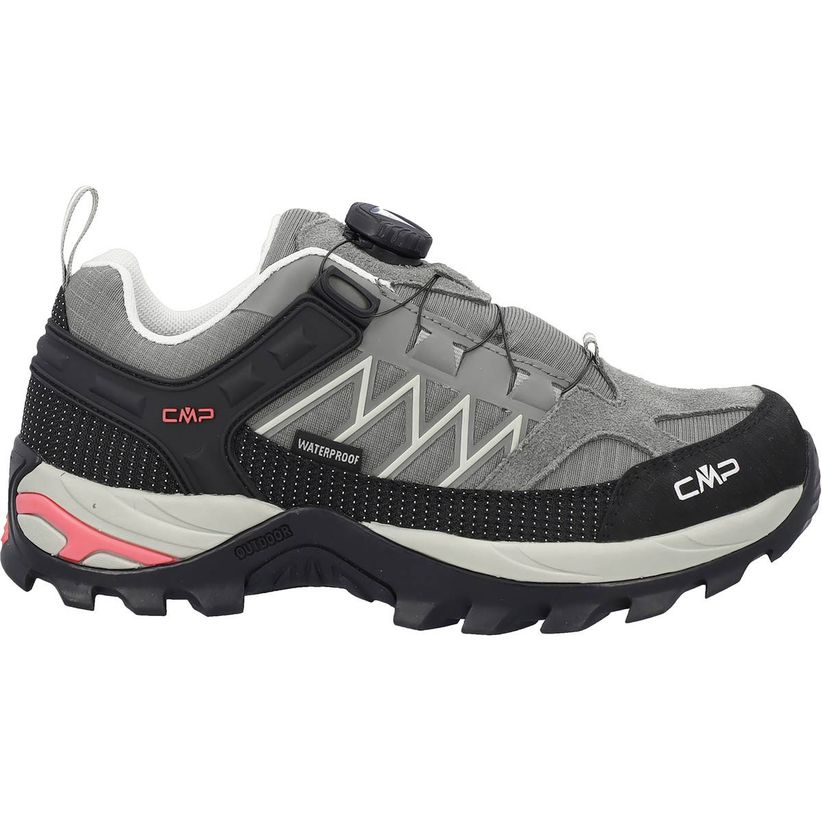 CMP Damen Rigel Low Fitgo WP Schuhe (Größe 41, grau)