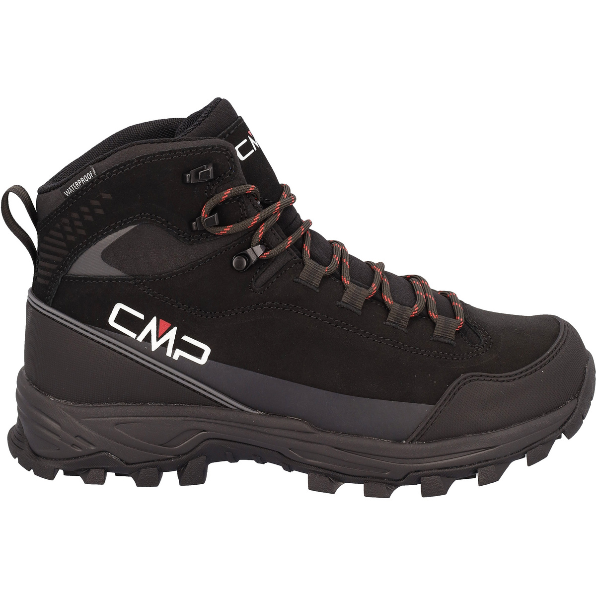 CMP Uomo Scarpe Myzar Mid WP (Taglia 42, Nero)