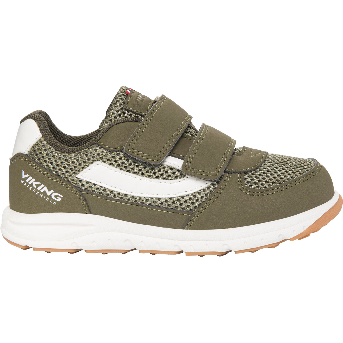 Viking Kinder Hovet WP 2V Schuhe (Größe 24, oliv)