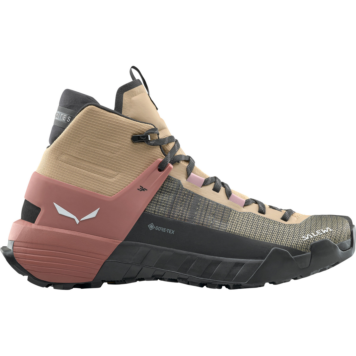 Salewa Femme Chaussures Wildfire NXT Mid GTX (taille 36, Beige)