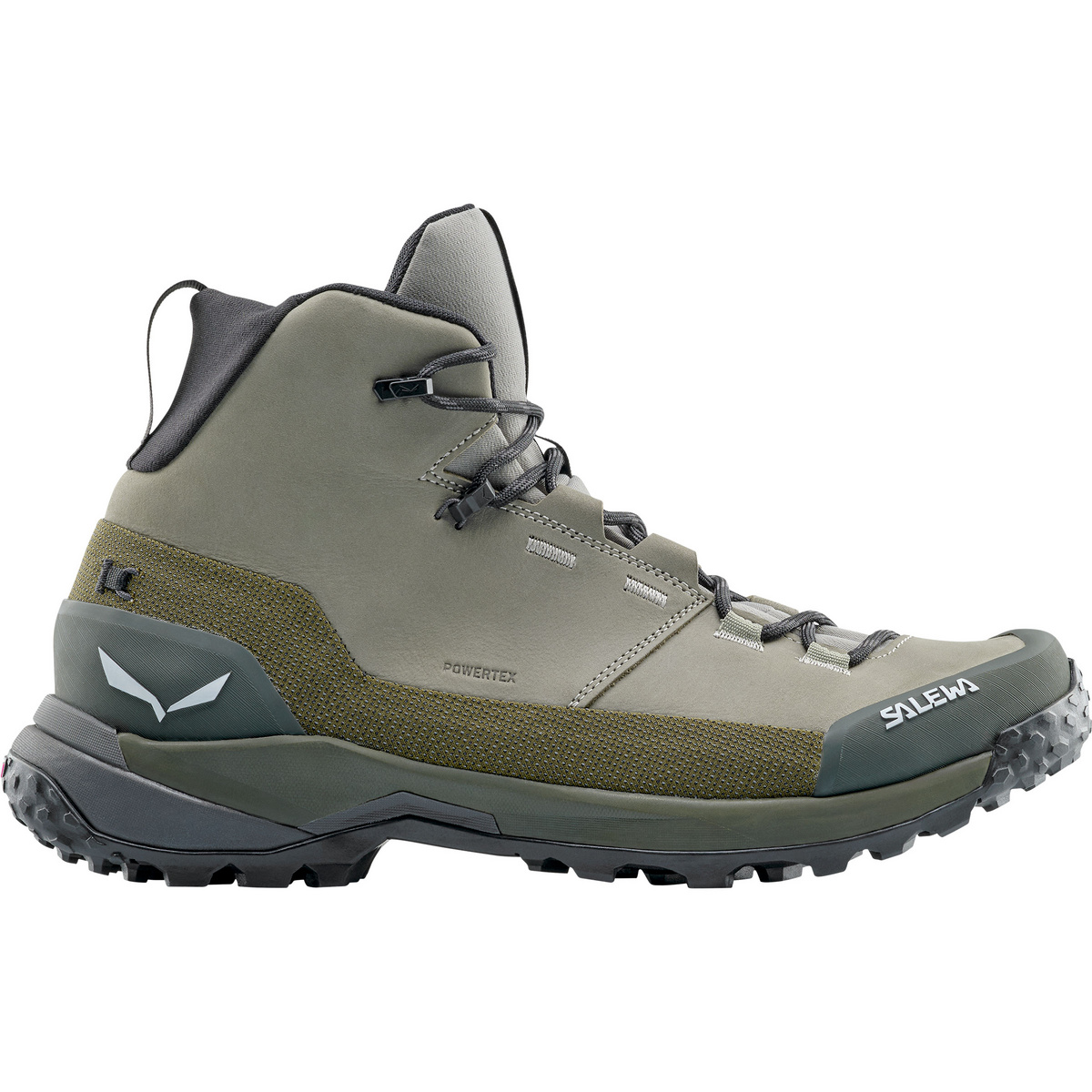 Salewa Herren Puez Leather Mid PTX Schuhe (Größe 39, grau)