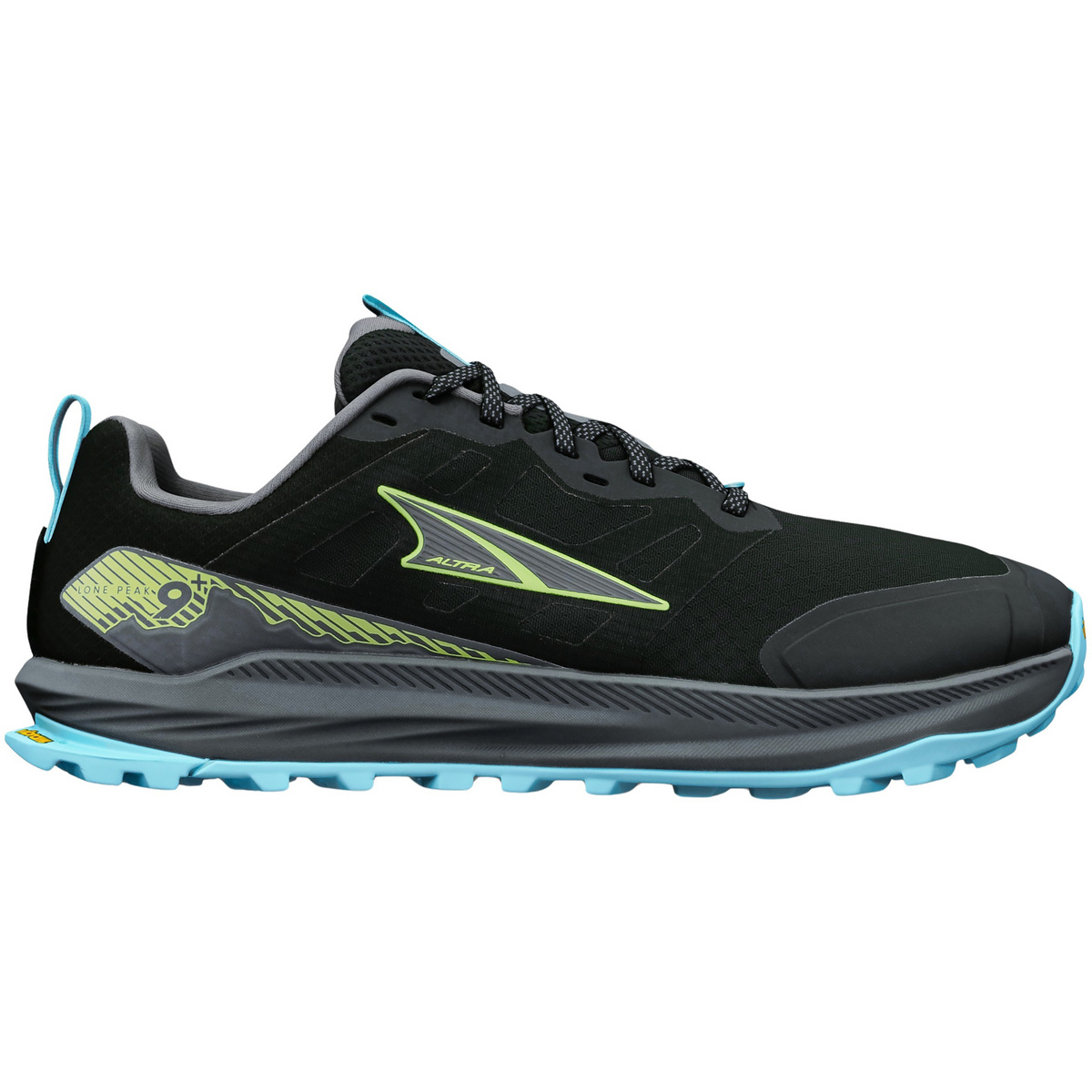 Altra Herren Lone Peak 9+ Schuhe (Größe 45, schwarz)