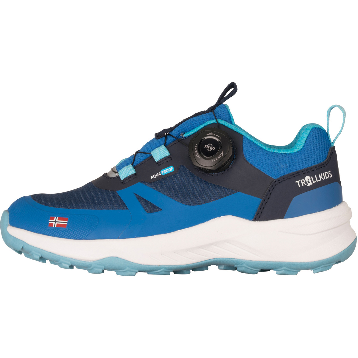 Image of Trollkids Kinder Trollfjord Hiker Low XT Schuhe