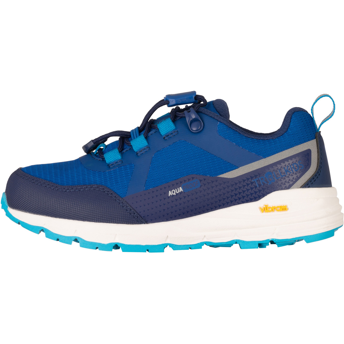 Trollkids Kinder Skarvan Hiker Low XT Schuhe (Größe 32, blau)