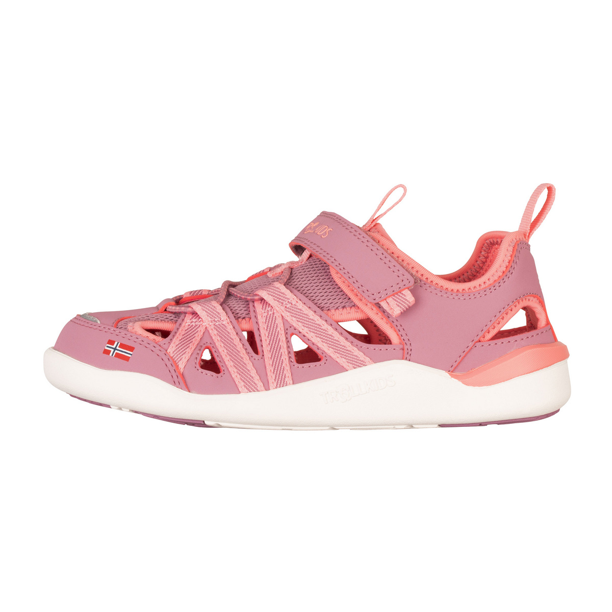 Trollkids Bambino Sandali Saltfjord (Taglia 34, rosa)