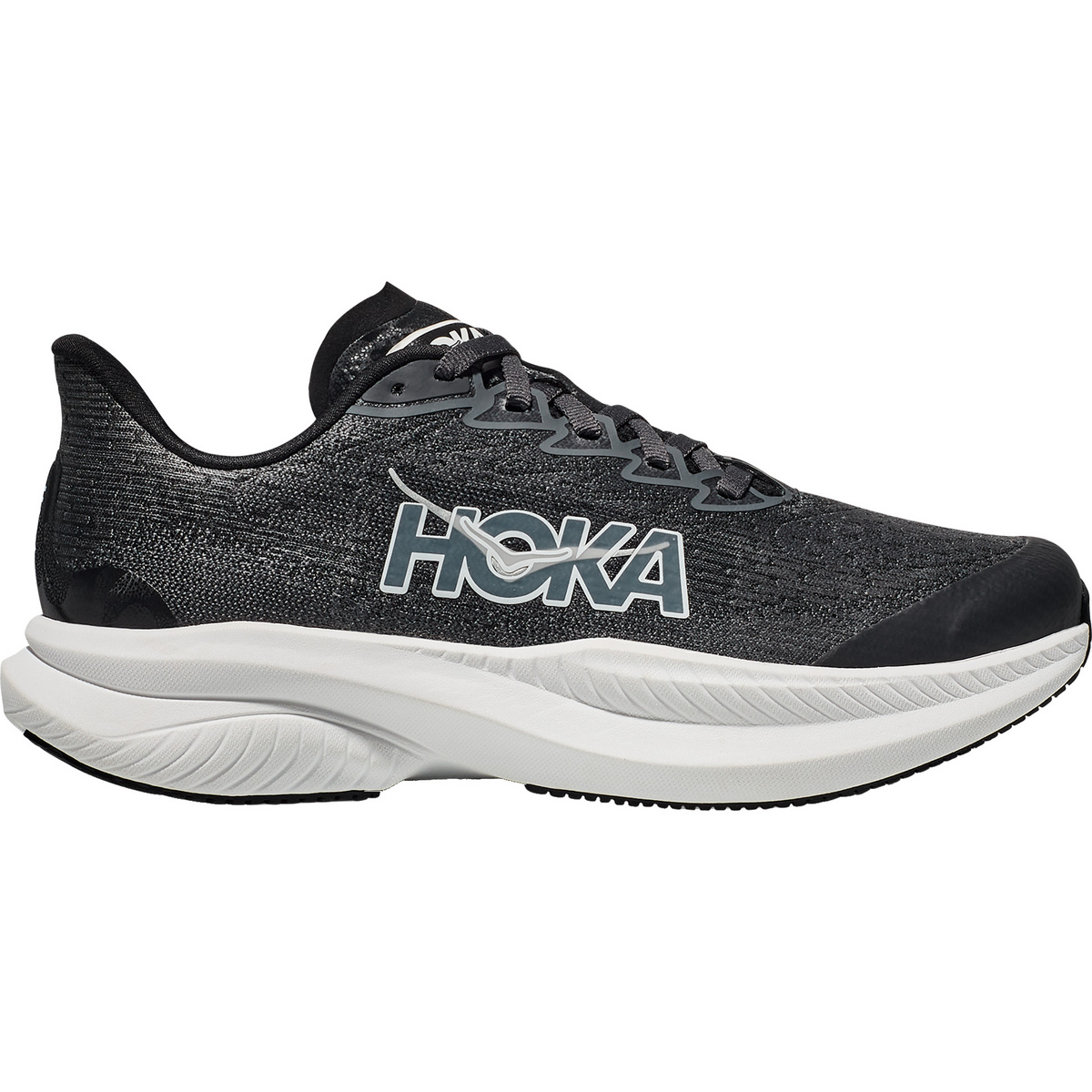 Hoka Bambino Scarpe Mach 6 (Taglia 40, Nero)