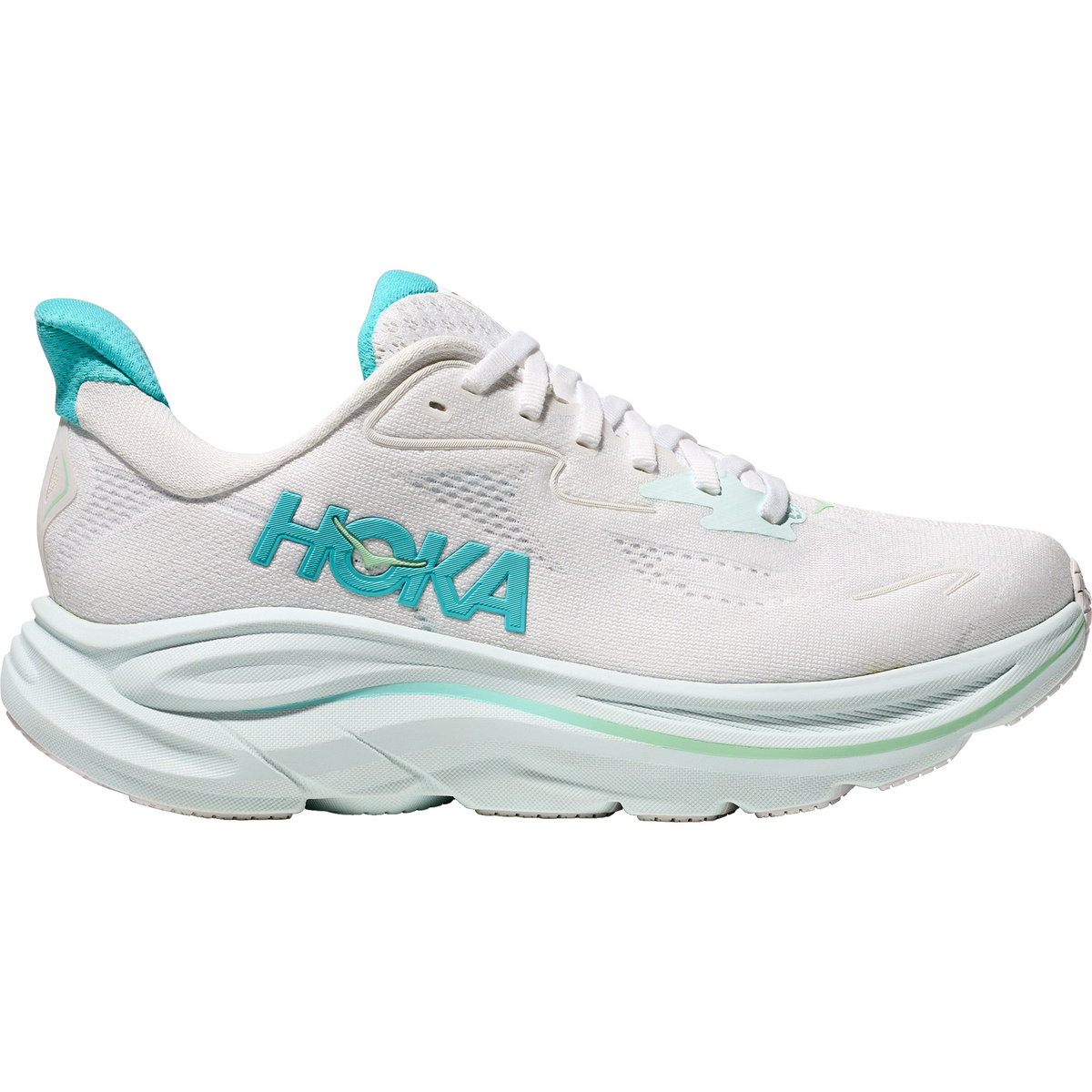Hoka Donna Scarpe Clifton 10 (Taglia 41 , Bianco)