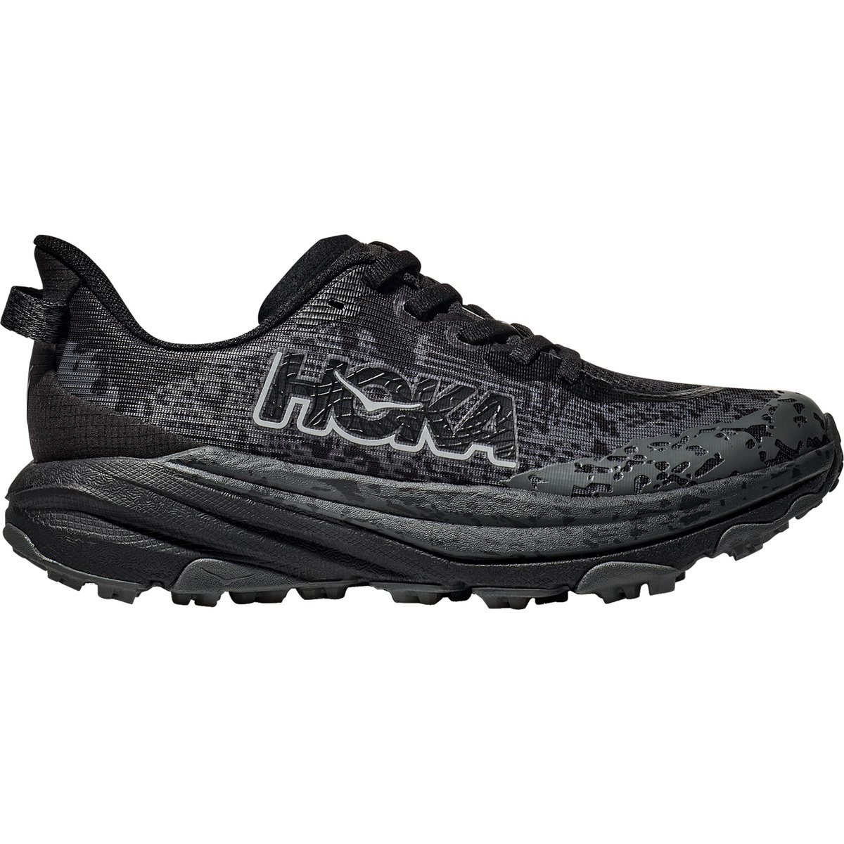 Hoka Kinder Speedgoat 6 Schuhe (Größe 38, schwarz)