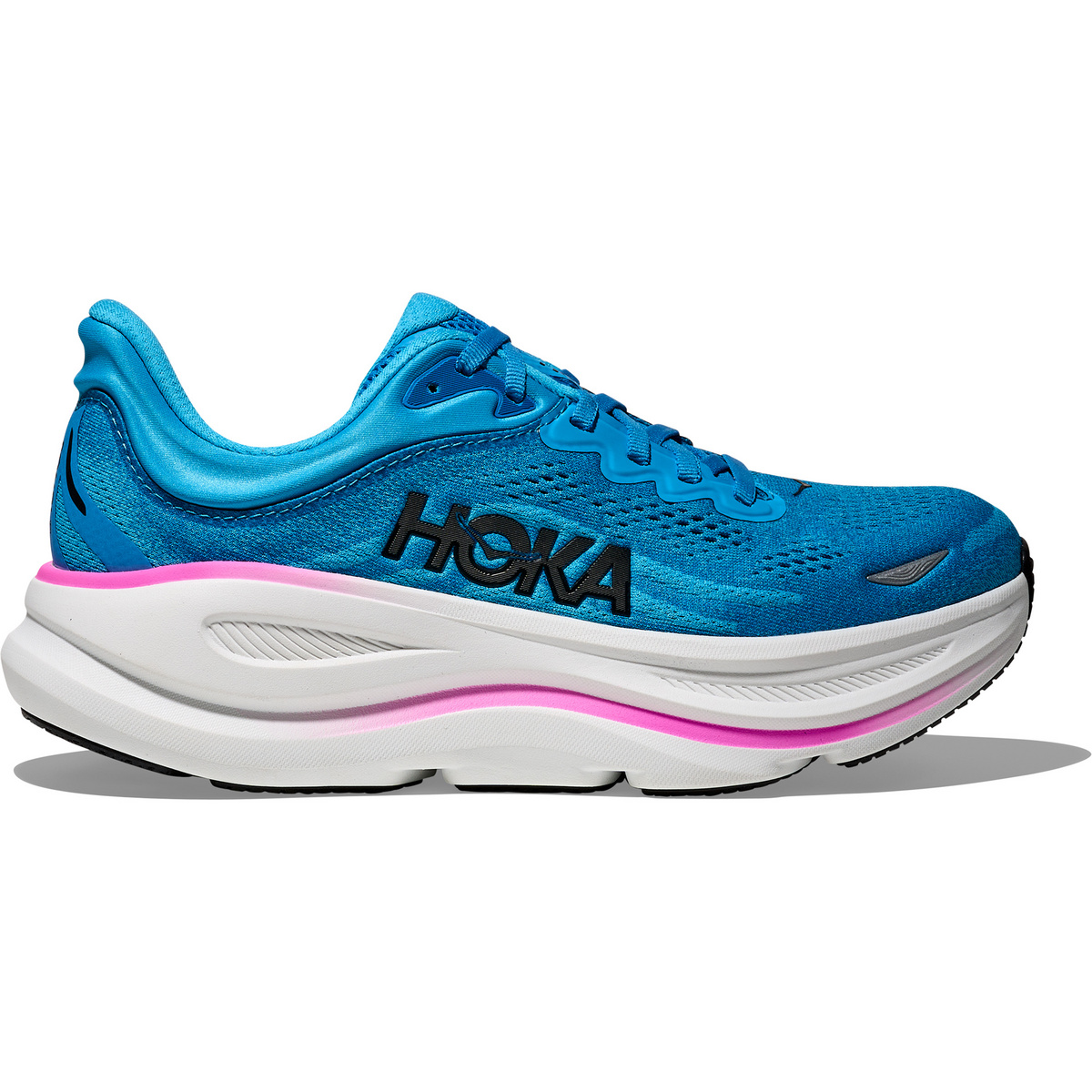 Hoka Damen Bondi 9 Schuhe (Größe 43 , blau)