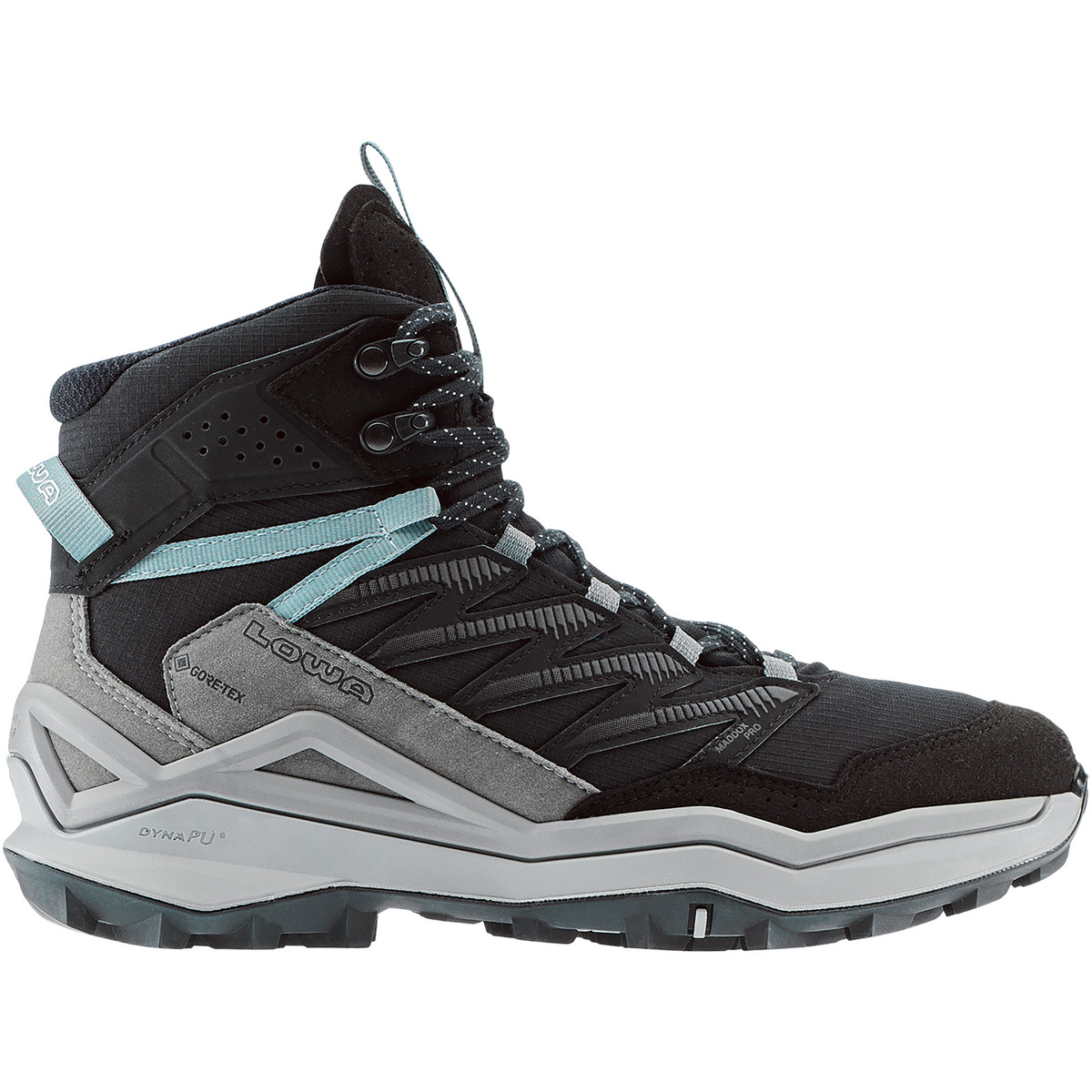 Lowa Donna Scarpe Maddox Pro GTX Mid (Taglia 38, Nero)