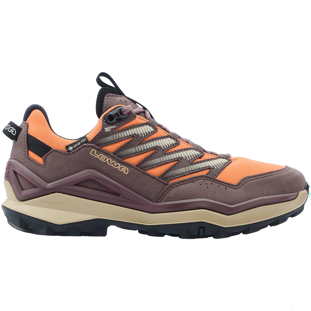 Lowa Damen Maddox Pro GTX Low Schuhe (Größe 42.5, braun)