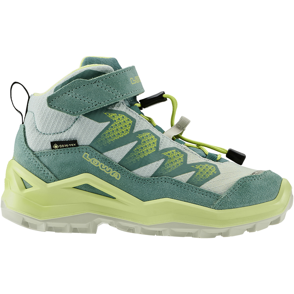 Lowa Bambino Scarpe Maddox Pro GTX Mid VC (Taglia 37, Verde)
