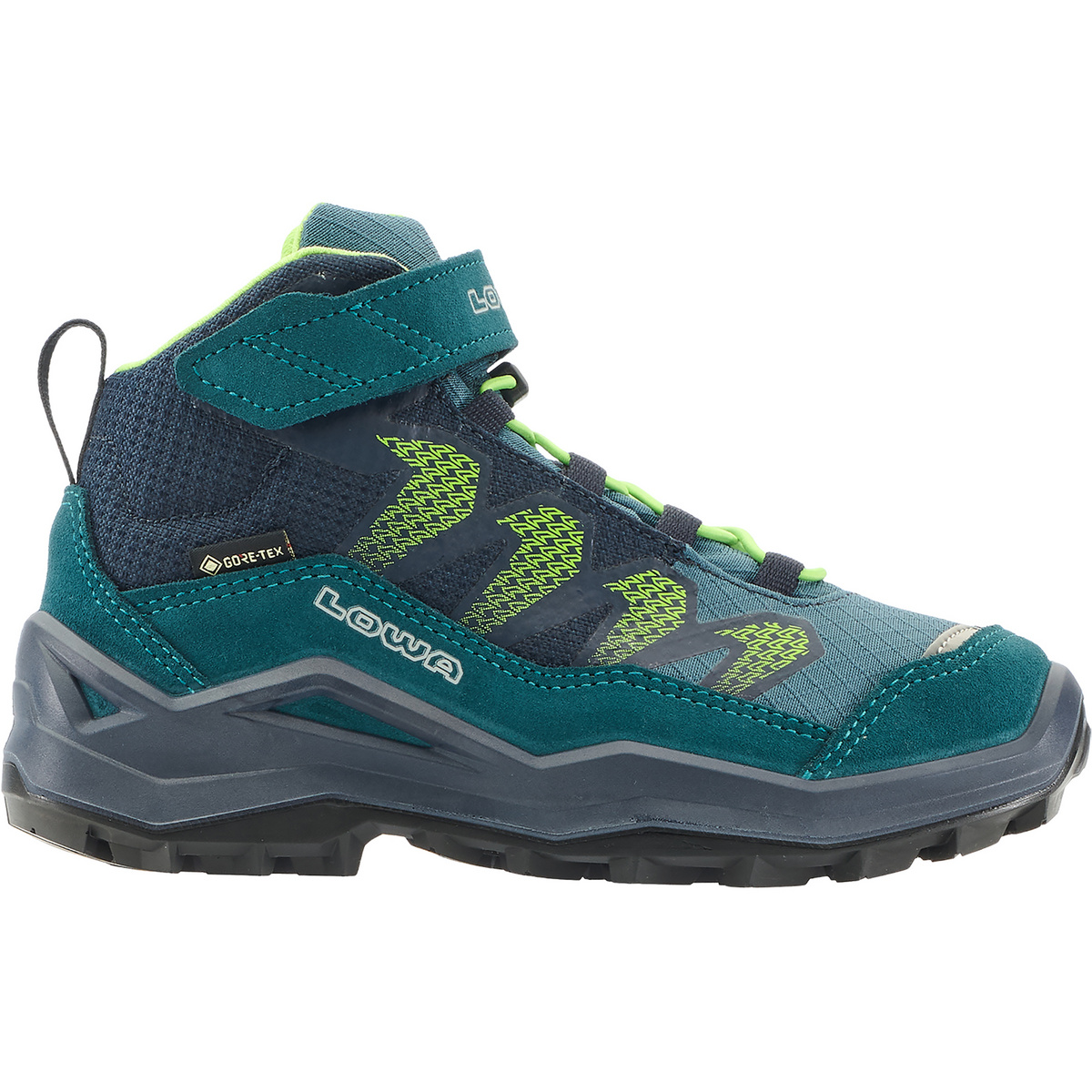 Lowa Kinder Maddox Pro GTX Mid VC Schuhe (Größe 31, blau)