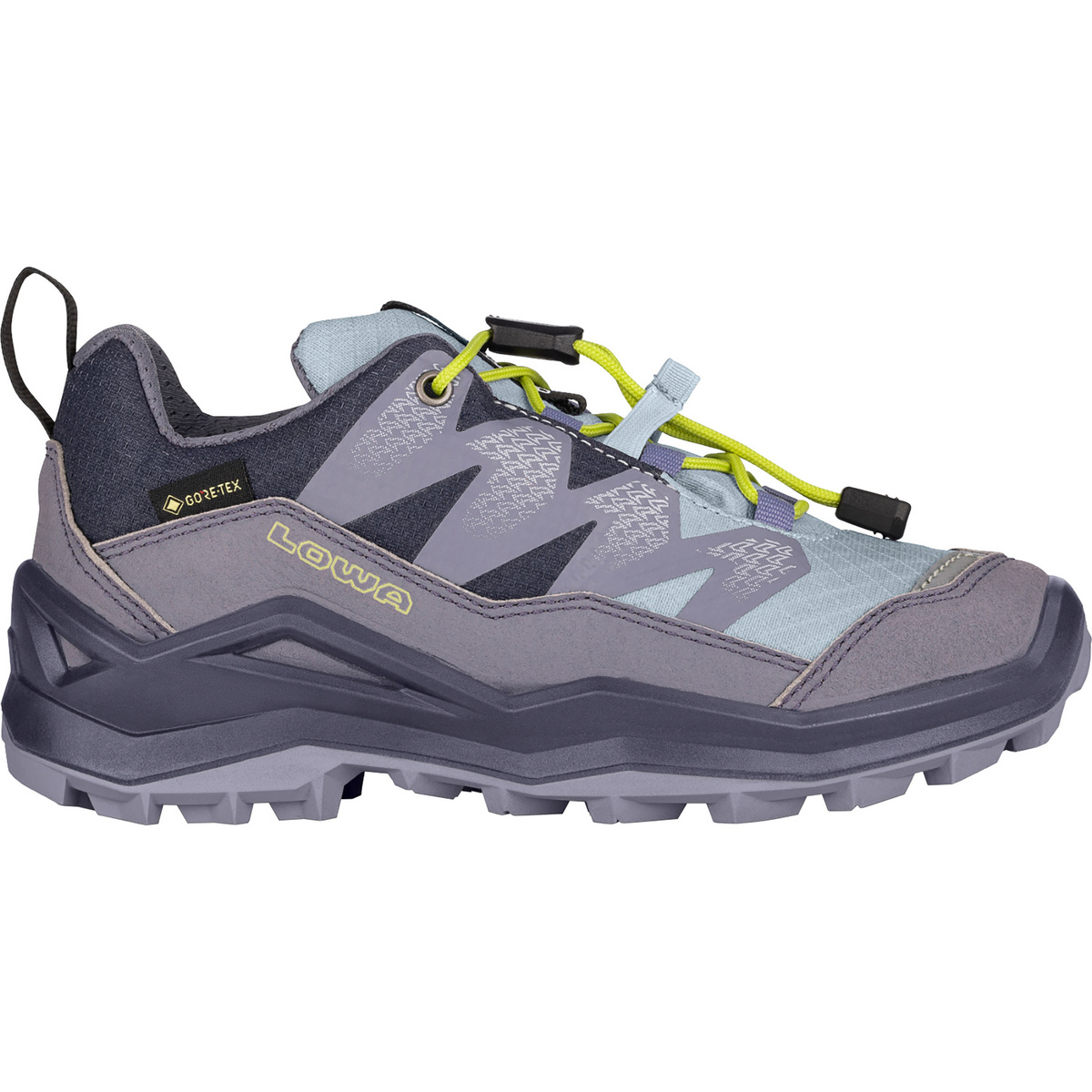 Lowa Kinder Maddox Pro GTX Low Schuhe (Größe 34, lila)