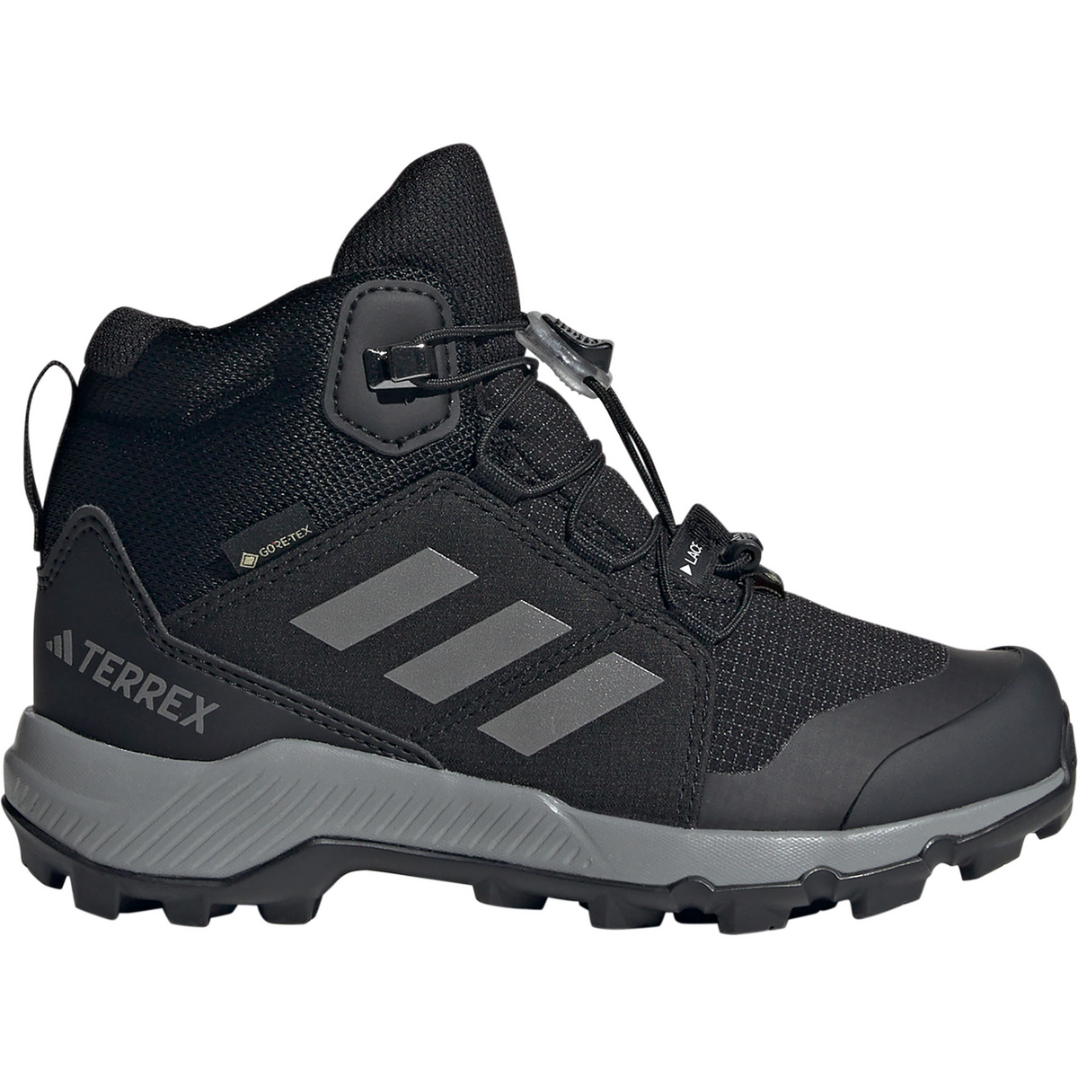 adidas Terrex Kinder Mid GTX Schuhe (Größe 35 , schwarz)