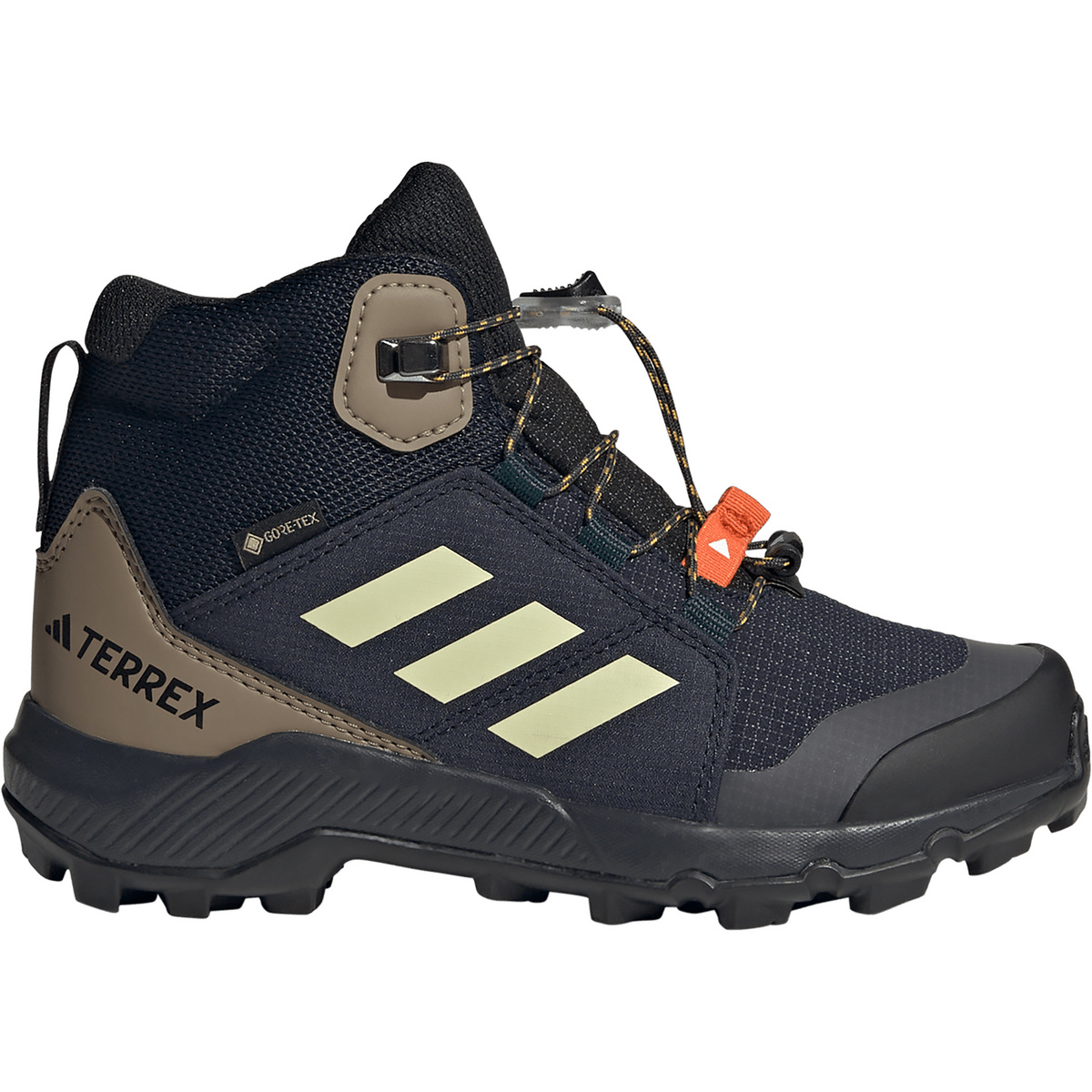 adidas Terrex Kinder Mid GTX Schuhe (Größe 35, beige)