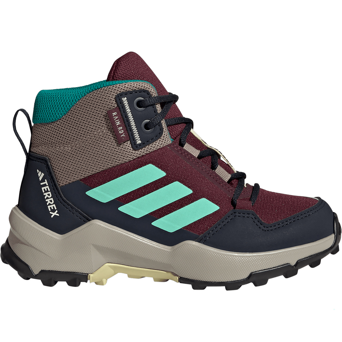 adidas Terrex Kinder AX4R Rain.Rdy Mid Schuhe (Größe 35, rosa)
