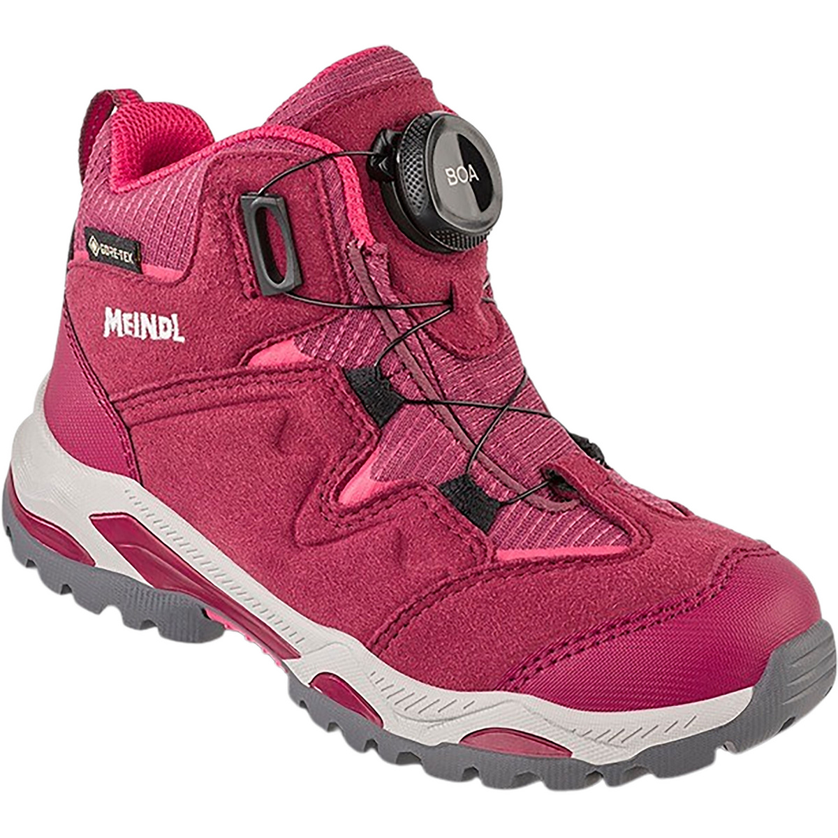 Meindl Bambino Scarpe Java GTX Boa (Taglia 37, Magenta)