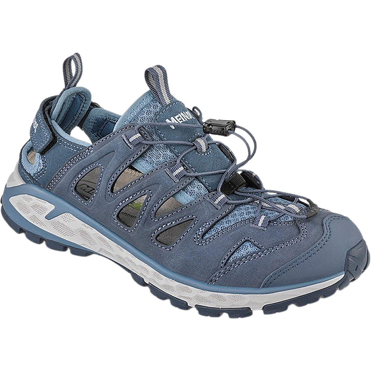 Meindl Femme Sandale Brindisi (taille 38, Bleu)