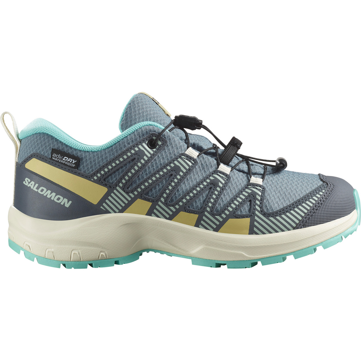 Salomon Kinder Xa Pro V8 WP Schuhe (Größe 38, blau)