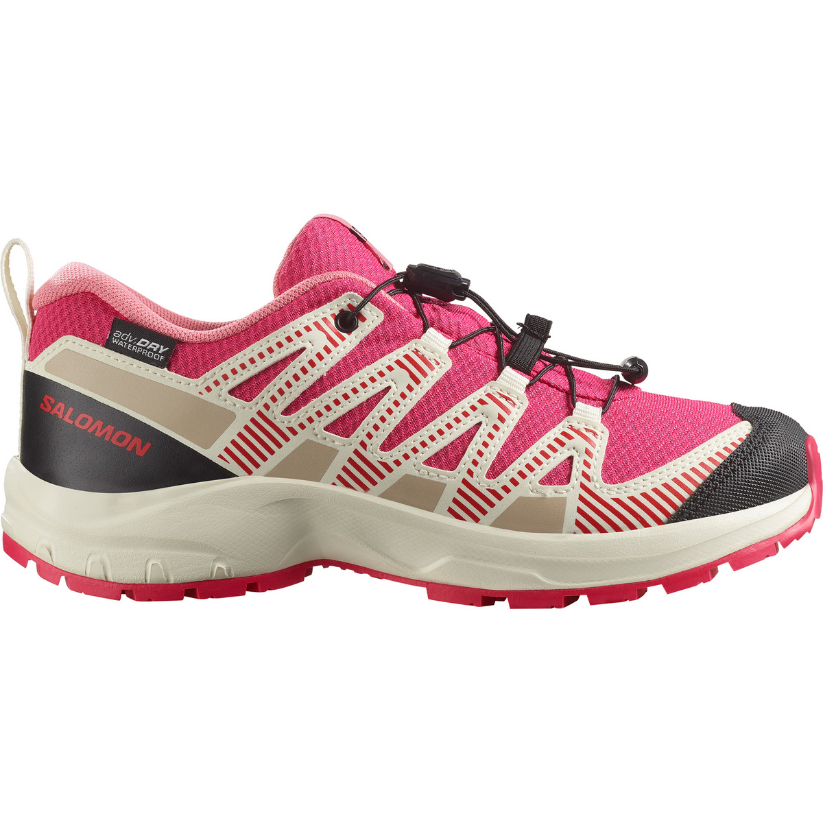 Salomon Bambino Scarpe Xa Pro V8 WP (Taglia 37, Magenta)