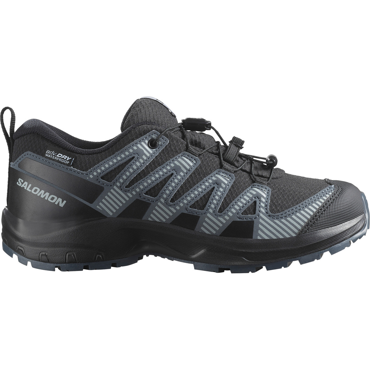Salomon Bambino Scarpe Xa Pro V8 WP (Taglia 34, Nero)