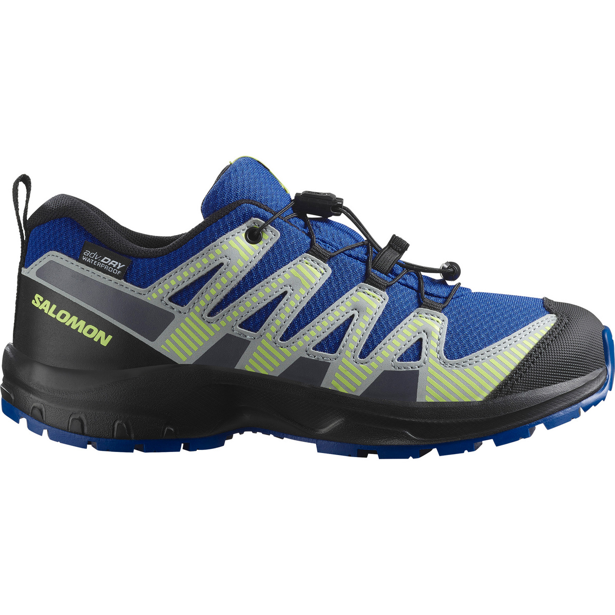 Salomon Bambino Scarpe Xa Pro V8 WP (Taglia 32, Blu)