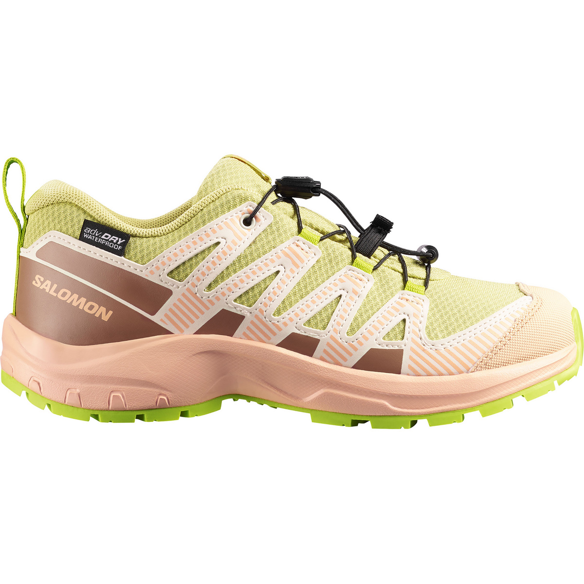 Salomon Kinder XA Pro V8 WP Schuhe (Größe 37, gelb)