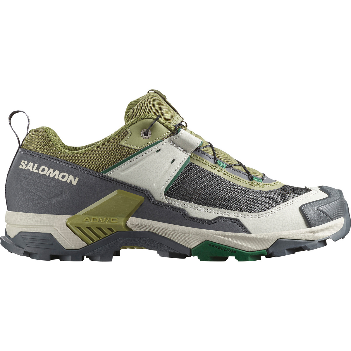 Salomon Uomo Scarpe X Ultra 5 (Taglia 41 , Verde oliva)