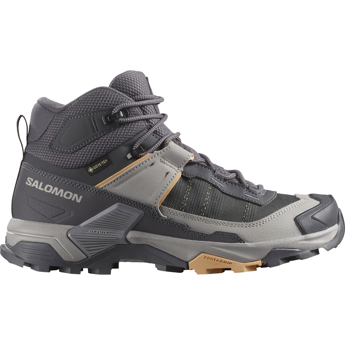 Salomon Damen X Ultra 5 Mid GTX Schuhe (Größe 42.5 , grau)