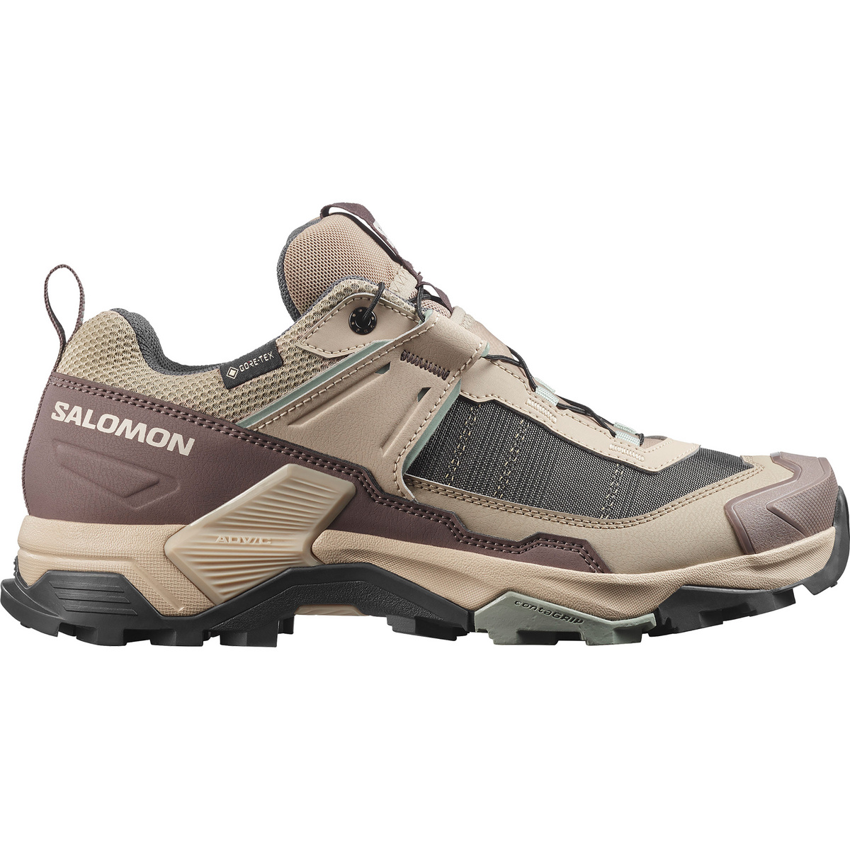 Salomon Damen X Ultra 5 GTX Schuhe (Größe 38.5 , beige)