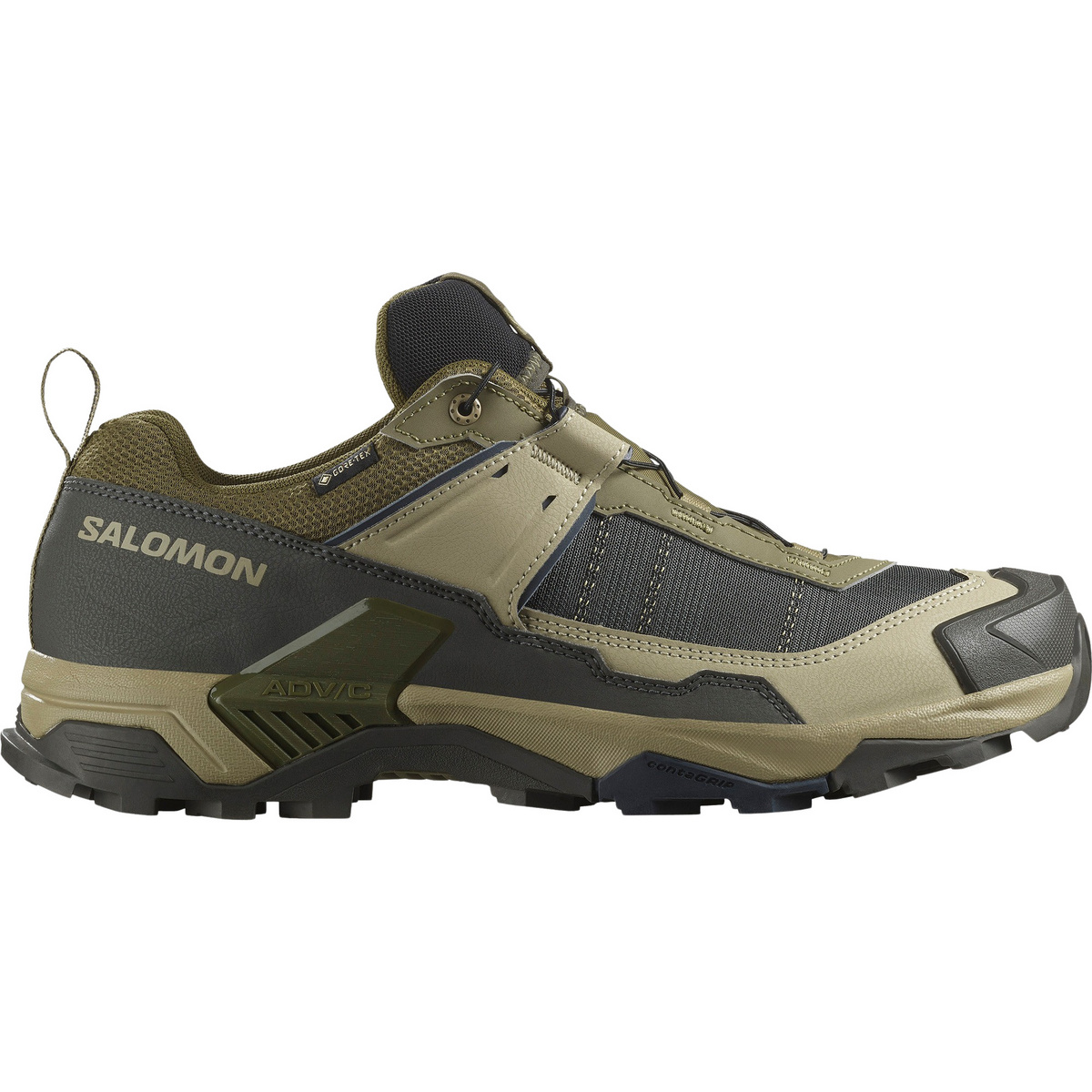 Salomon Uomo Scarpe X Ultra 5 GTX (Taglia 44.5 , Verde)