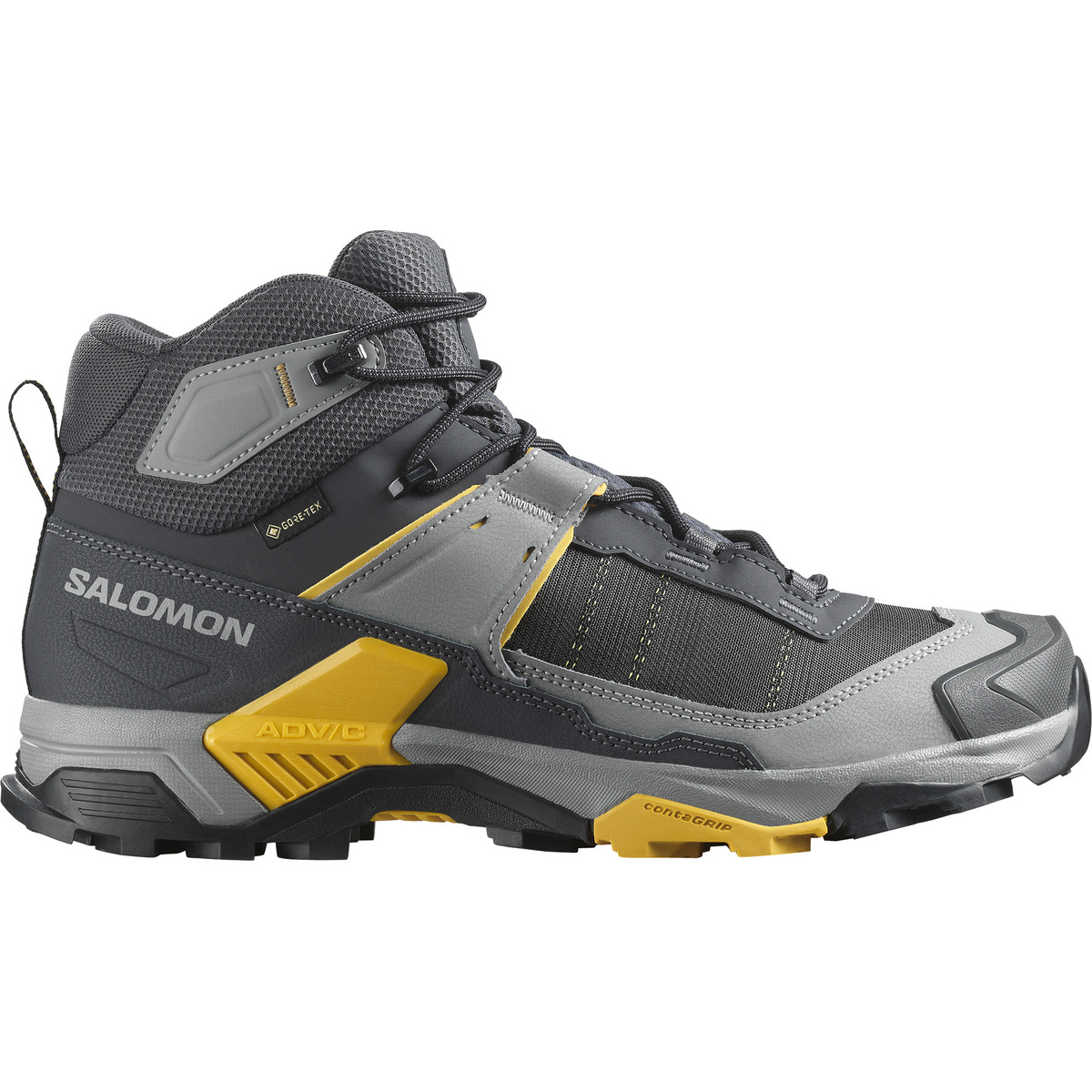 Salomon Uomo Scarpe X Ultra 5 Mid GTX (Taglia 41 , Grigio)
