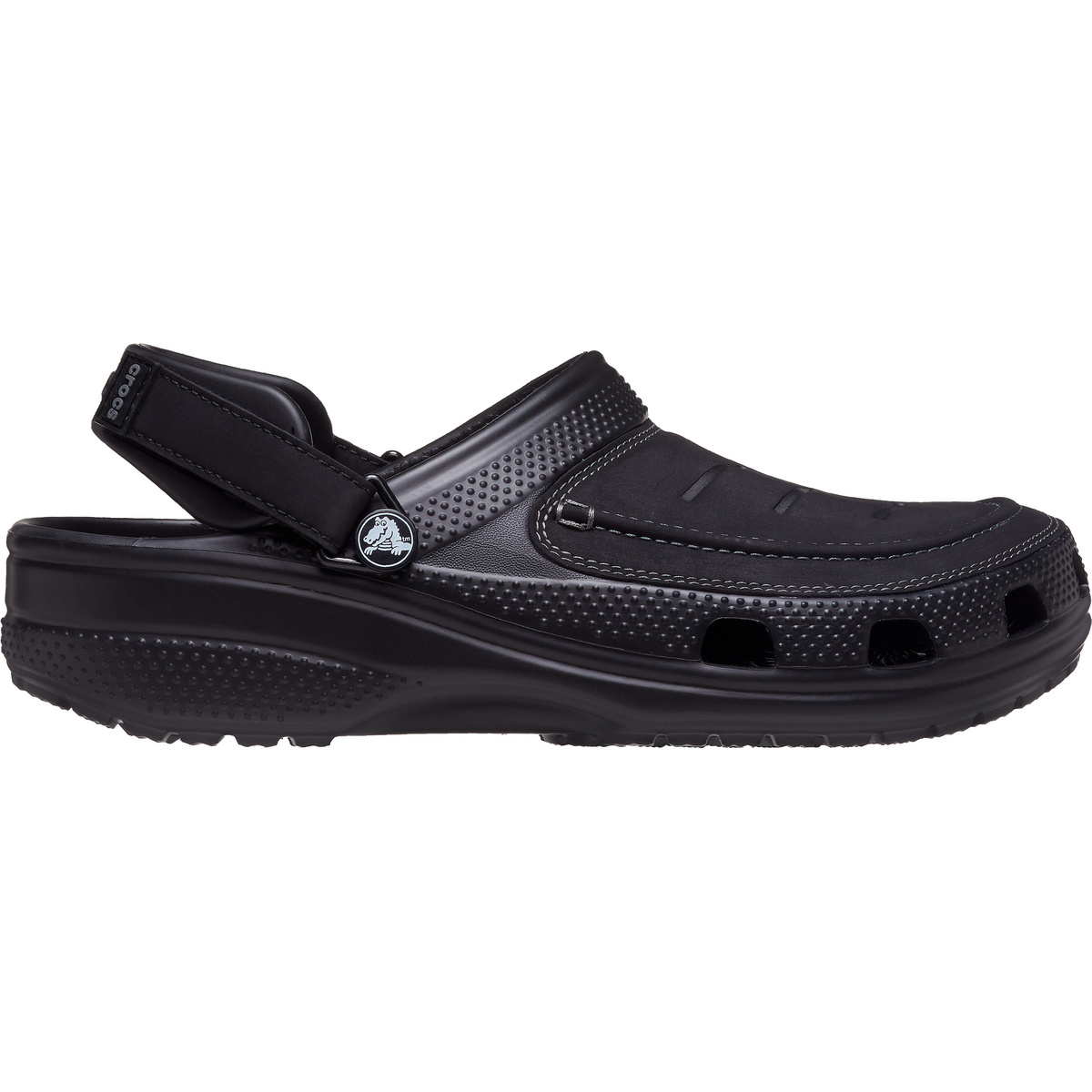 Crocs Herren Yukon Vista II LR Sandale (Größe 42 , schwarz)