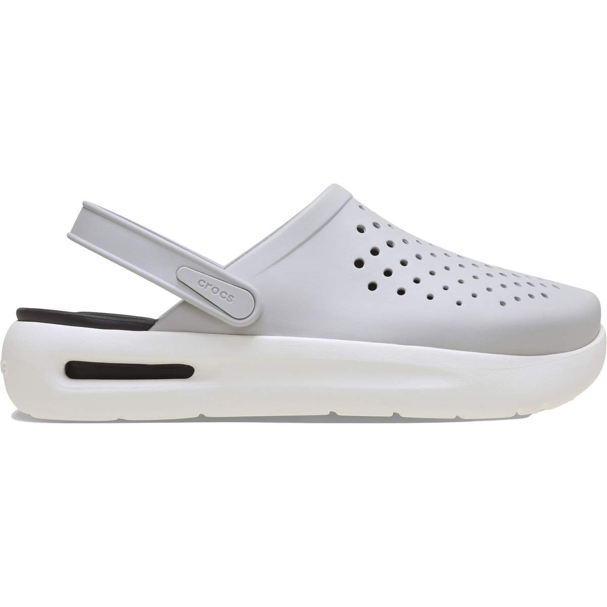 Crocs InMotion Clog Sandale (Größe 45 , grau)