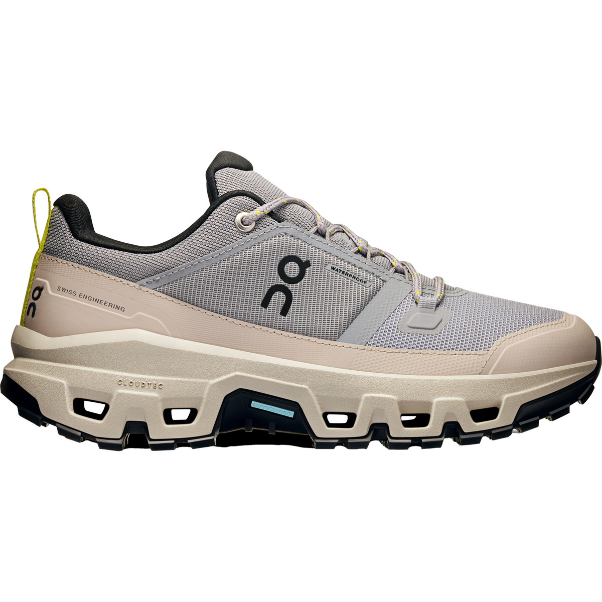 ON Donna Scarpe Cloudrock Low WP (Taglia 38, Grigio)