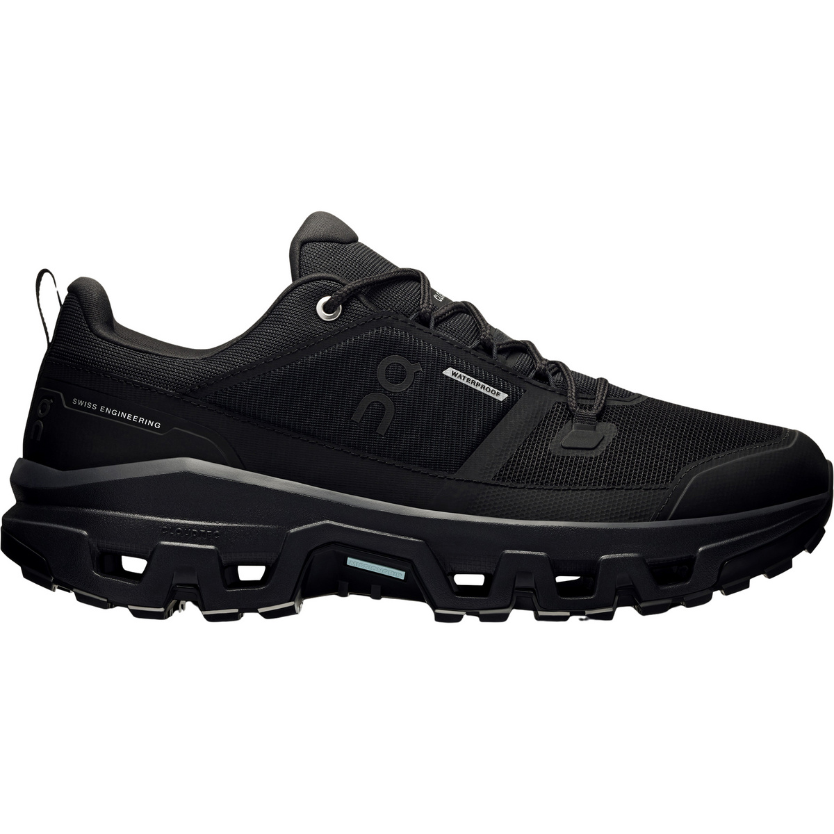 On Herren Cloudrock Low WP Schuhe (Größe 41, schwarz)